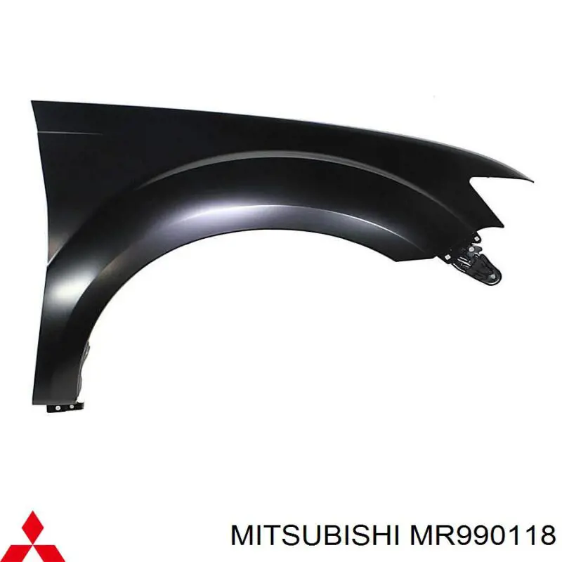 Błotnik przedni prawy do Mitsubishi Outlander I CU