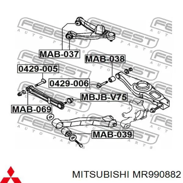 MR990882 Mitsubishi Moduł pompy paliwowej z czujnikiem poziomu paliwa