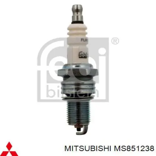 Świeca zapłonowa Mitsubishi MS851238 cena, od 4,00 USD