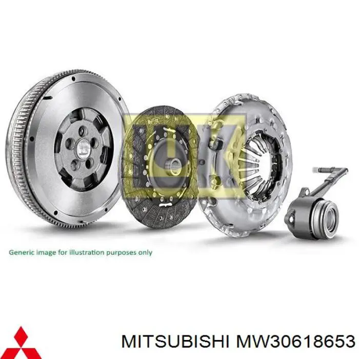 Do koszyka MW30618653 Mitsubishi Koło zamachowe silnika
