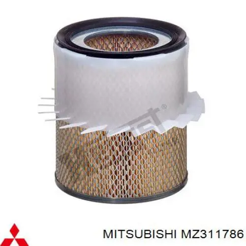 Do koszyka MZ311786 Mitsubishi Filtr powietrza