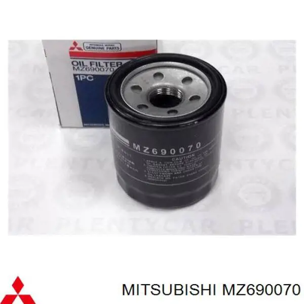 Filtr oleju Mitsubishi MZ690070 cena, od 7,39 USD