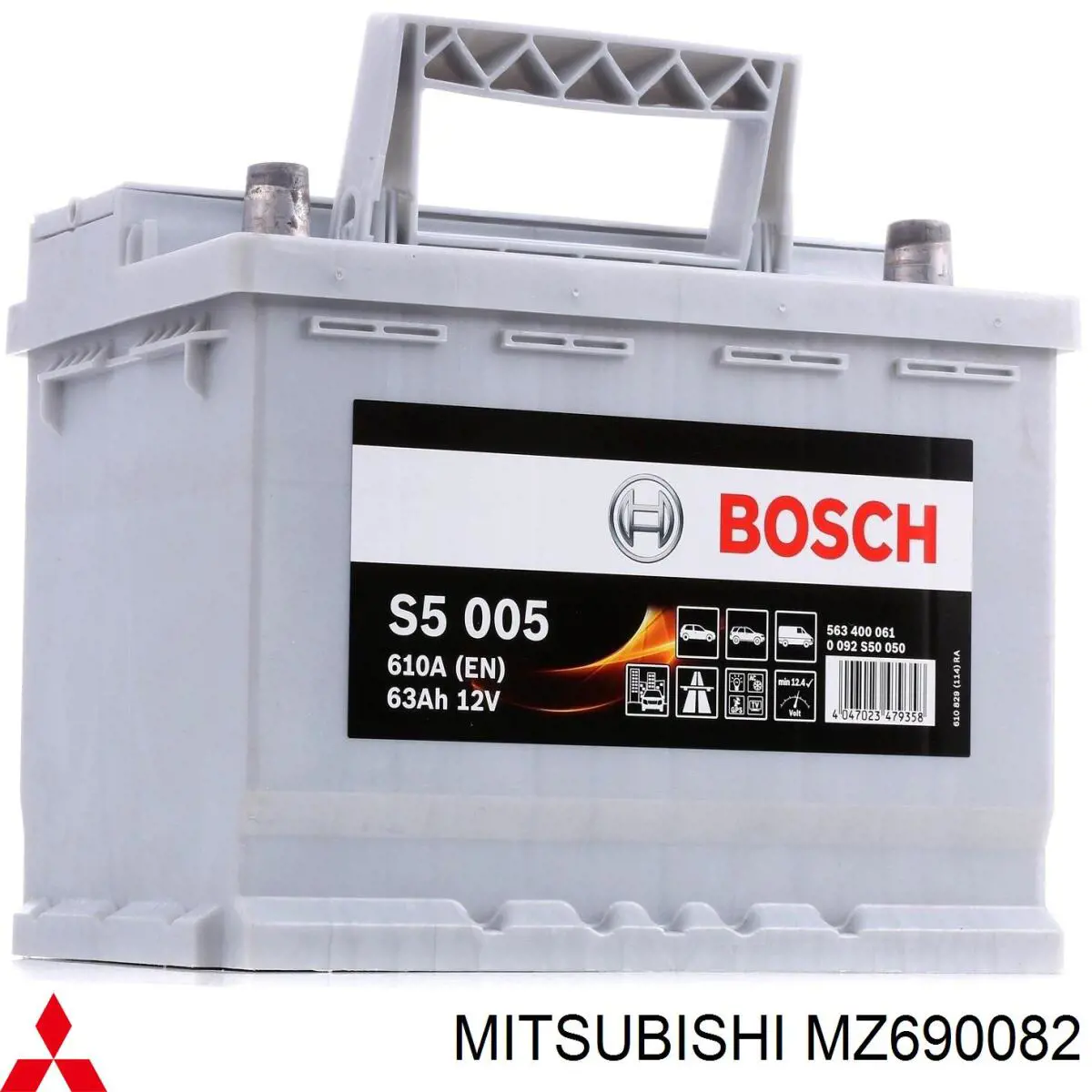 Bateria (akumulator) MZ690082 Mitsubishi