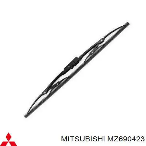 Do koszyka MZ690423 Mitsubishi Pióro wycieraczki szyby przedniej, zestaw (2 szt.)