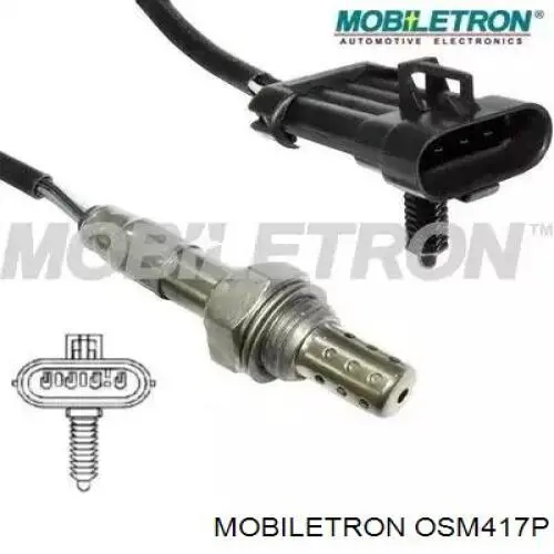 Sonda lambda, czujnik tlenu Mobiletron OSM417P cena, od 59,67 USD
