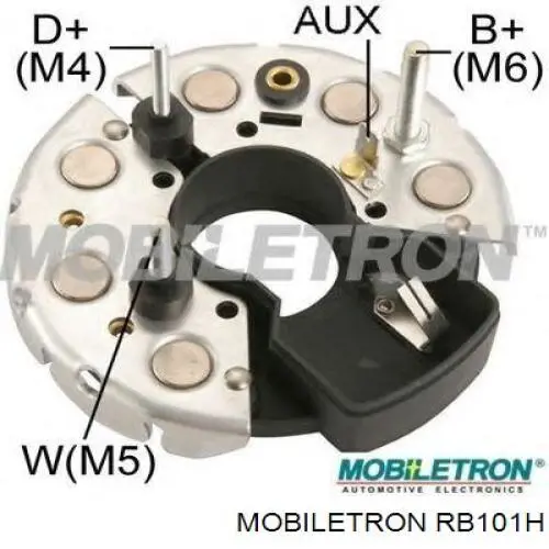Mostek prostowniczy alternatora = Moster diodowy alternatora Mobiletron RB101H cena, od 46,41 USD