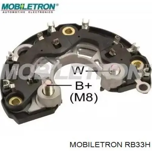 Do koszyka RB33H Mobiletron Mostek prostowniczy alternatora = Moster diodowy alternatora