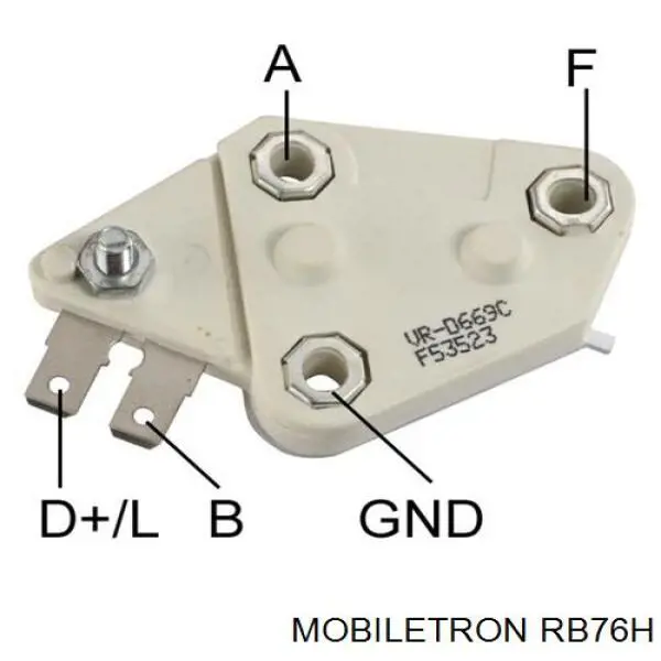Mostek prostowniczy alternatora = Moster diodowy alternatora Volvo 9130086