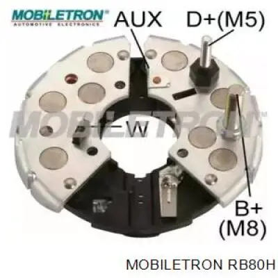 RB-80H Mobiletron mostek prostowniczy alternatora = moster diodowy alternatora