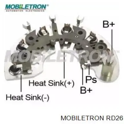 RD-26 Mobiletron mostek prostowniczy alternatora = moster diodowy alternatora