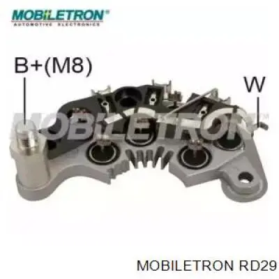 RD29 Mobiletron regulator alternatora (przekaźnik ładowania)