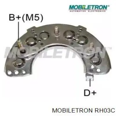 RH-03C Mobiletron mostek prostowniczy alternatora = moster diodowy alternatora