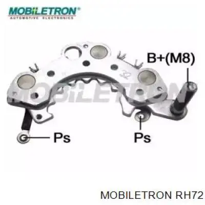 RH72 Mobiletron Mostek prostowniczy alternatora = Moster diodowy alternatora