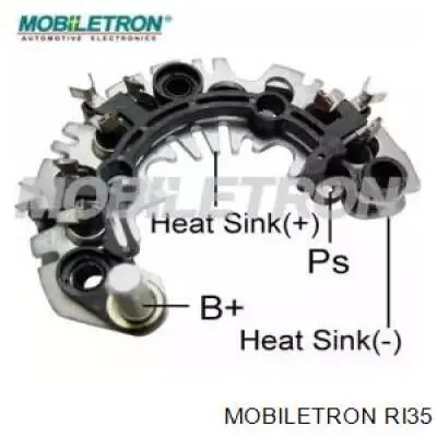 RI35 Mobiletron Mostek prostowniczy alternatora = Moster diodowy alternatora