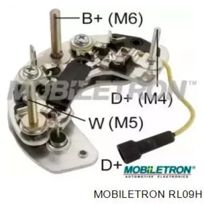 Mostek prostowniczy alternatora = Moster diodowy alternatora Mobiletron RL09H cena, od 15,86 USD