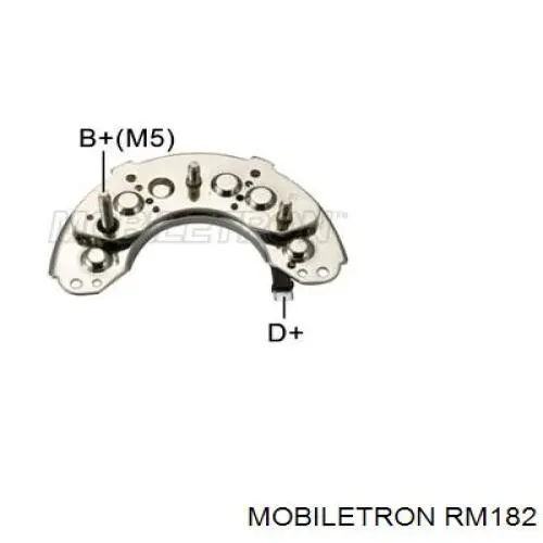 Mostek prostowniczy alternatora = Moster diodowy alternatora Mazda N3H118W60 cena, od 27,05 USD