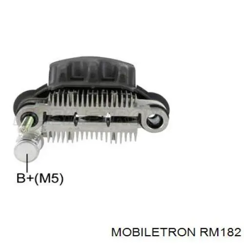 Do koszyka N3H118W60 Mazda Mostek prostowniczy alternatora = Moster diodowy alternatora