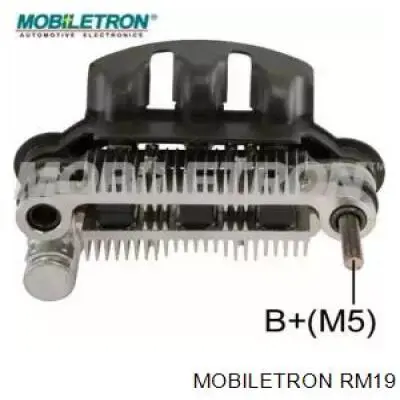 RM-19 Mobiletron mostek prostowniczy alternatora = moster diodowy alternatora