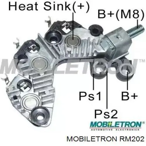 Mostek prostowniczy alternatora = Moster diodowy alternatora Mobiletron RM202 cena, od 28,24 USD