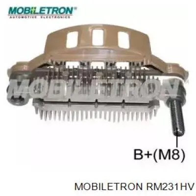 RM-231HV Mobiletron mostek prostowniczy alternatora = moster diodowy alternatora