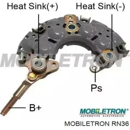 Mostek prostowniczy alternatora = Moster diodowy alternatora Mobiletron RN36 cena, od 30,34 USD