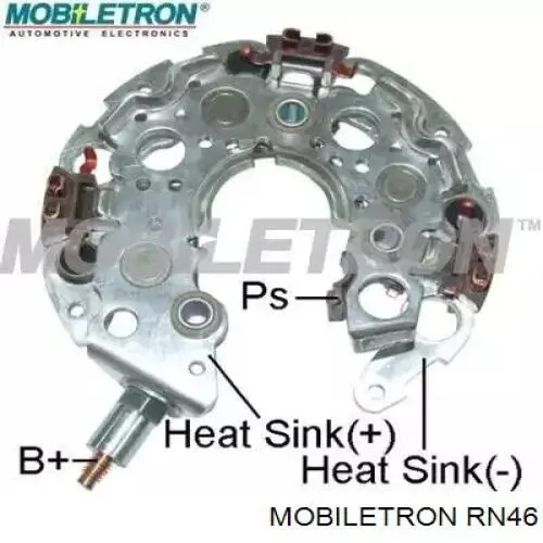 Mostek prostowniczy alternatora = Moster diodowy alternatora Mobiletron RN46 cena, od 29,56 USD