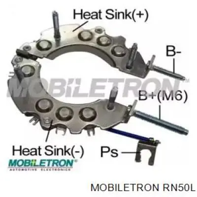 Do koszyka 2735364170 Toyota Mostek prostowniczy alternatora = Moster diodowy alternatora