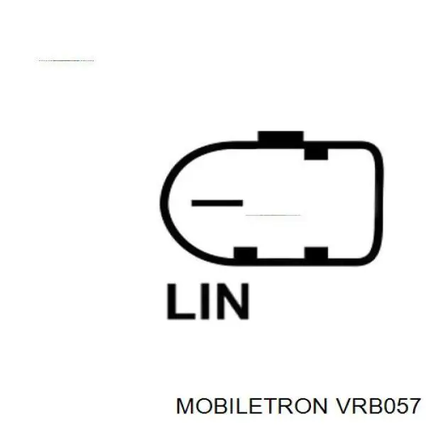 Regulator alternatora (przekaźnik ładowania) Mobiletron VRB057 cena, od 39,01 USD