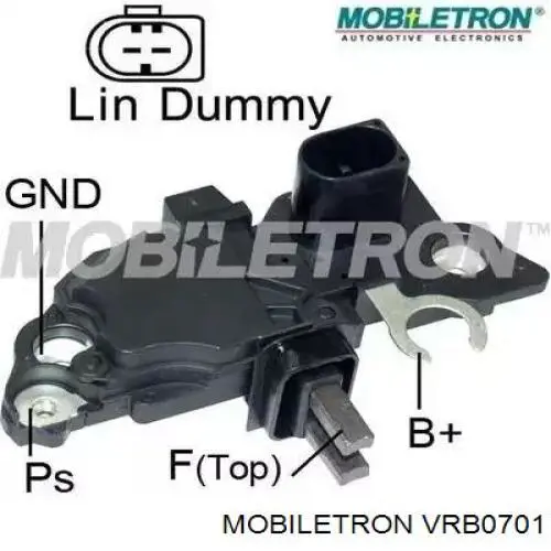 Do koszyka VRB0701 Mobiletron Regulator alternatora (przekaźnik ładowania)
