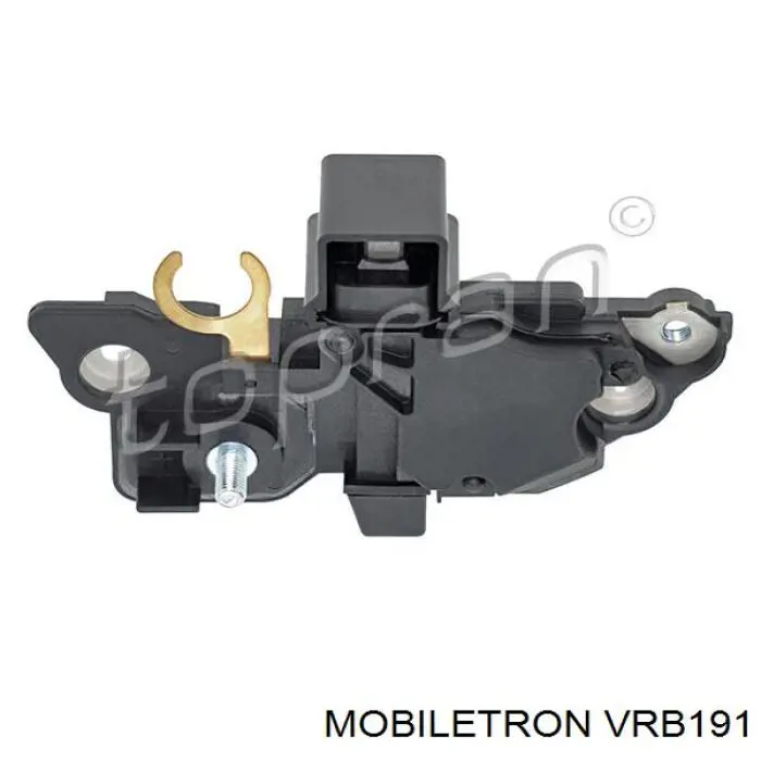Do koszyka VRB191 Mobiletron Regulator alternatora (przekaźnik ładowania)