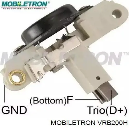 Regulator alternatora (przekaźnik ładowania) Mobiletron VRB200H cena, od 9,57 USD