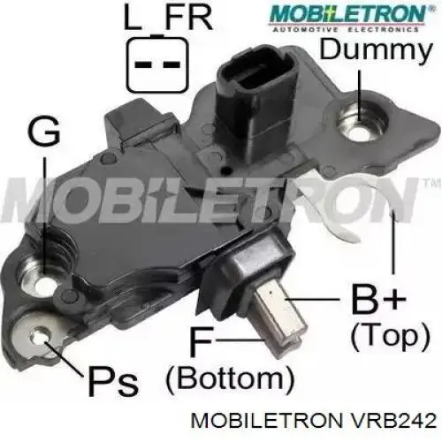 Regulator alternatora (przekaźnik ładowania) Mobiletron VRB242 cena, od 36,73 USD