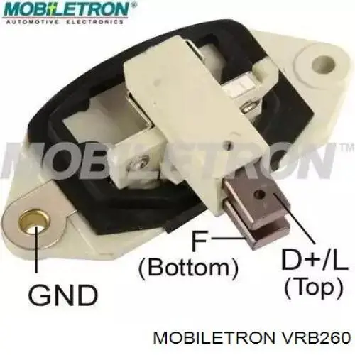 Regulator alternatora (przekaźnik ładowania) Mobiletron VRB260 cena, od 13,76 USD