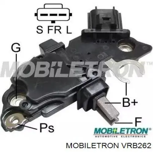 Regulator alternatora (przekaźnik ładowania) Mobiletron VRB262 cena, od 34,01 USD