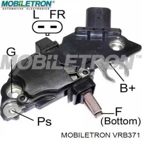 Regulator alternatora (przekaźnik ładowania) Mobiletron VRB371 cena, od 35,23 USD