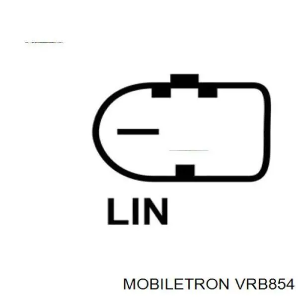 Regulator alternatora (przekaźnik ładowania) Mobiletron VRB854 cena, od 42,59 USD