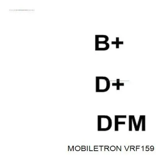 VRF159 Mobiletron regulator alternatora (przekaźnik ładowania)