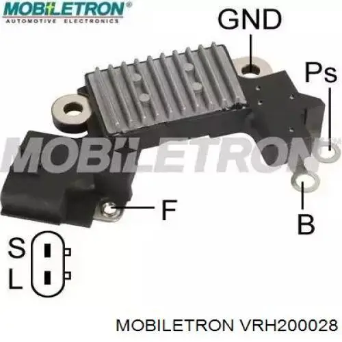 Regulator alternatora (przekaźnik ładowania) Mobiletron VRH200028 cena, od 17,27 USD