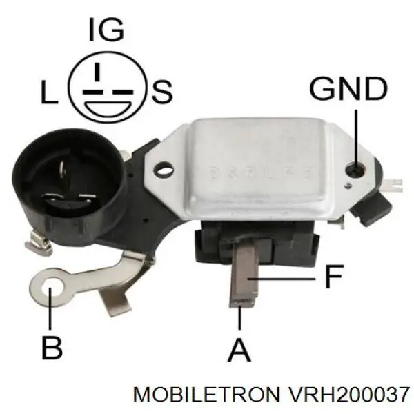 Regulator alternatora (przekaźnik ładowania) Mobiletron VRH200037 cena, od 10,88 USD