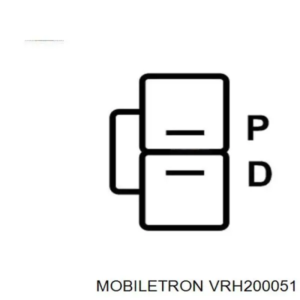Regulator alternatora (przekaźnik ładowania) Mobiletron VRH200051 cena, od 32,37 USD