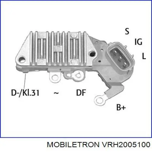 Regulator alternatora (przekaźnik ładowania) Mobiletron VRH2005100 cena, od 24,23 USD