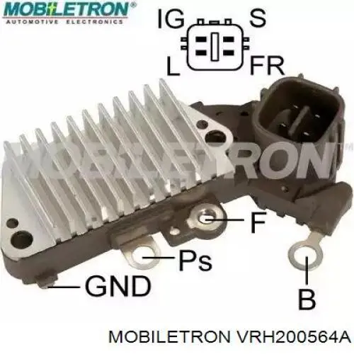 Regulator alternatora (przekaźnik ładowania) Mobiletron VRH200564A cena, od 23,14 USD