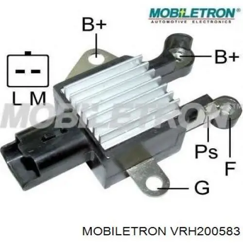 VRH200583 Mobiletron regulator alternatora (przekaźnik ładowania)