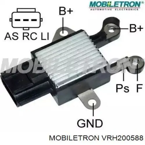Regulator alternatora (przekaźnik ładowania) Mobiletron VRH200588 cena, od 33,31 USD
