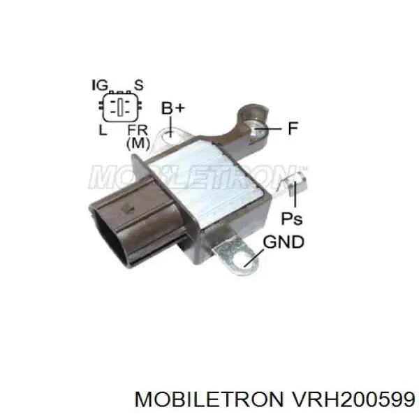 Regulator alternatora (przekaźnik ładowania) Mobiletron VRH200599 cena, od 24,31 USD