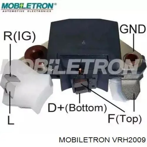 Regulator alternatora (przekaźnik ładowania) Mobiletron VRH2009 cena, od 14,07 USD