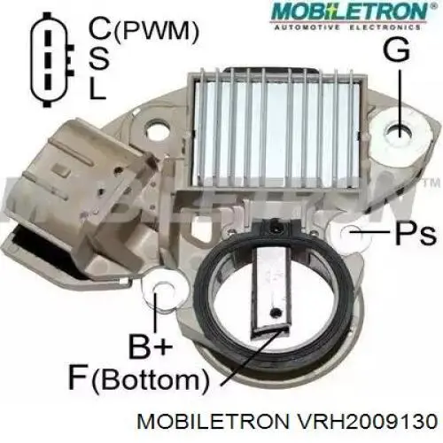 VRH2009130 Mobiletron regulator alternatora (przekaźnik ładowania)