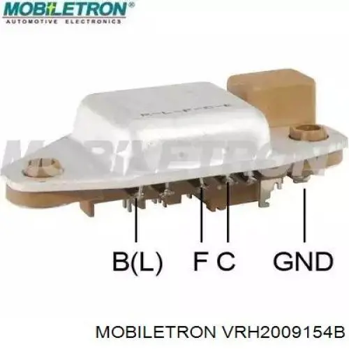 VR-H2009-154B Mobiletron regulator alternatora (przekaźnik ładowania)