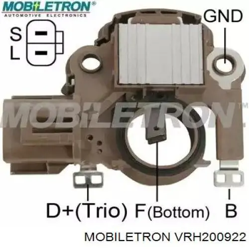 Regulator alternatora (przekaźnik ładowania) Mobiletron VRH200922 cena, od 23,30 USD