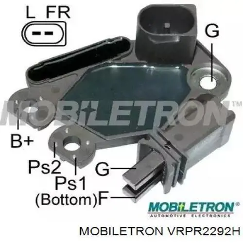 Regulator alternatora (przekaźnik ładowania) Mobiletron VRPR2292H cena, od 36,37 USD